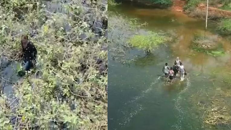 Drone கேமரா உதவியுடன் ரவுடியை விரட்டி பிடித்த தமிழ்நாடு போலிஸ்: சினிமாவை மிஞ்சும் சேஸிங் காட்சி (video)