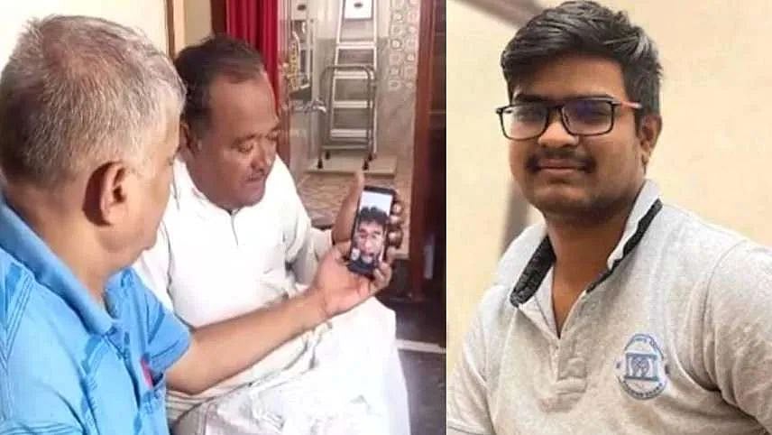 ”97% மார்க் எடுத்தும் இங்கு மருத்துவம் படிக்கமுடியவில்லை” -உக்ரைனில் பலியான இந்திய மாணவனின் தந்தை பேட்டி!