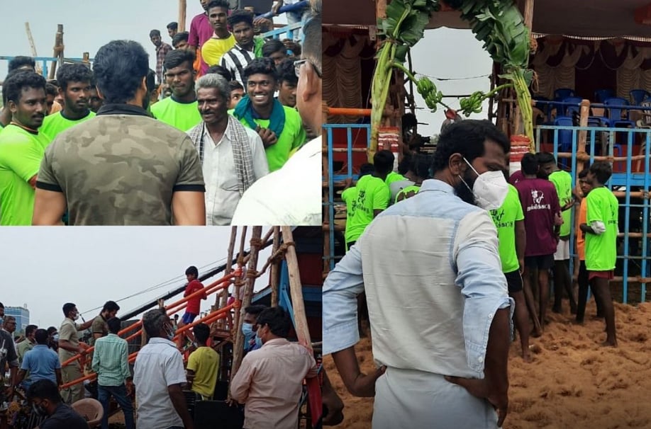 ’வாடிவாசல்’ களத்தில் நடிகர் சூர்யா : வைரலாகும் டெஸ்ட் ஷூட் புகைப்படங்கள்!