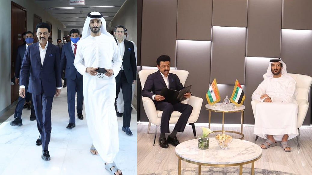 UAE அமைச்சர்களுடன் ஆலோசனை.. துபாயில் முதல் நாளன்றே மாஸ் காட்டிய முதல்வர் மு.க.ஸ்டாலின்!