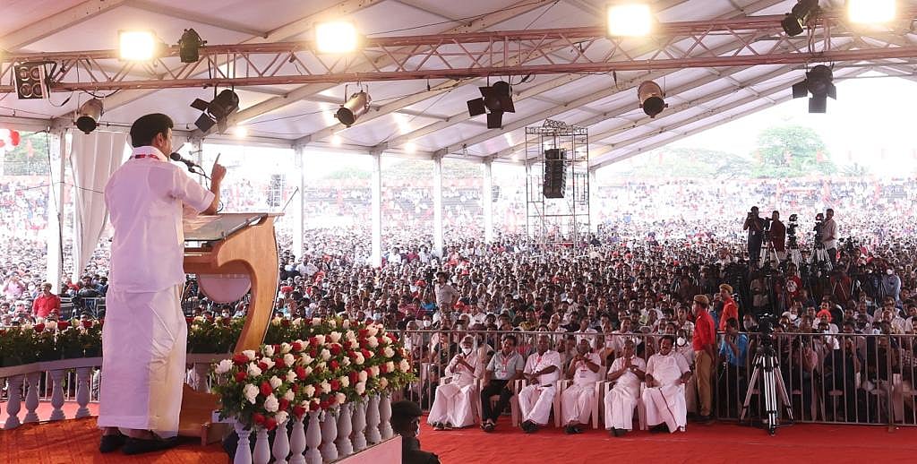 “எல்லாத்திலும் மேல் என்ட பேரு ஸ்டாலின்” : கேரளாவில் மலையாளத்தில் பேசி அசத்திய முதல்வர் மு.க.ஸ்டாலின்!