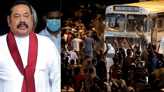 நெருக்கடியைச் சமாளிக்க முடியாமல் திணறும் இலங்கை.. மகிந்த ராஜபக்சே ராஜினாமா?: வலுவடையும் மக்கள் போராட்டம்!
