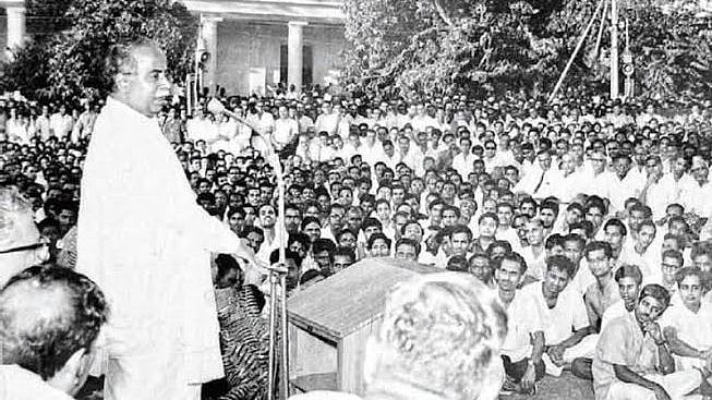  3 மாதத்திற்கு மேல் கற்க இந்தியில் என்ன இருக்கிறது? - வைரலாகும் பேரறிஞர் அண்ணாவின் பேச்சு!