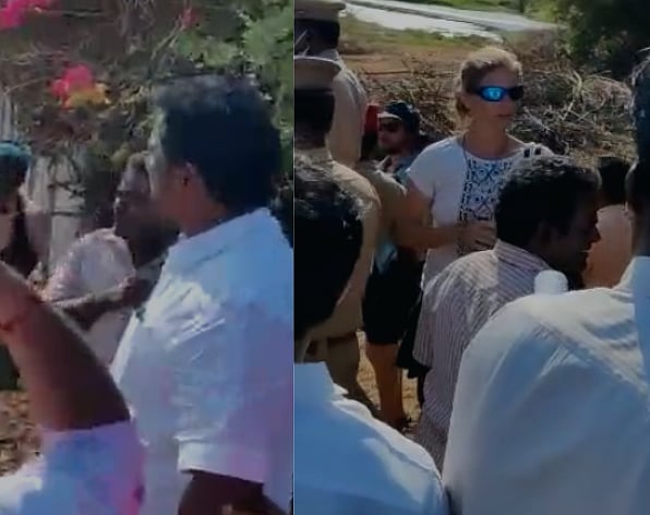 அரசு இடம் பேரில் நில அபகரிப்பு.. வெளிநாட்டினரை ஆபாசமாக மிரட்டும் பாஜக எம்.எல்.ஏ.. புதுவையில் அராஜகம்!