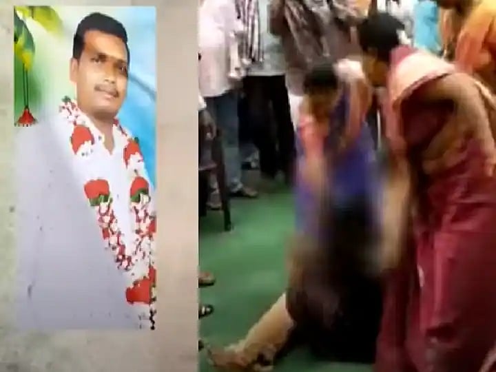 காதலன் திருமணத்தில் காதலிக்கு அடி உதை: தெலங்கானாவில் முடியை பிடித்து இழுத்து தாக்கிய மணமகனின் உறவினர்!