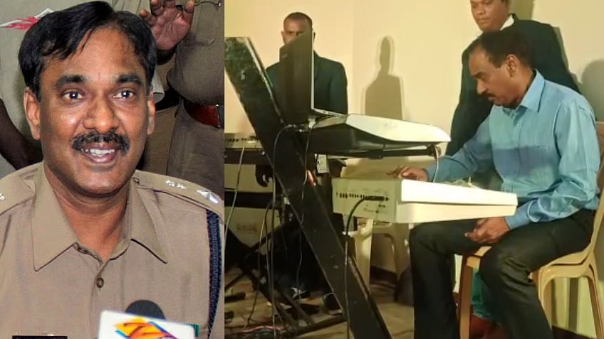 "நெஞ்சில் நெஞ்சில் இதோ இதோ.." : உற்சாகமாக கீபோர்டு வாசித்து அசத்திய போலிஸ் ஐ.ஜி!