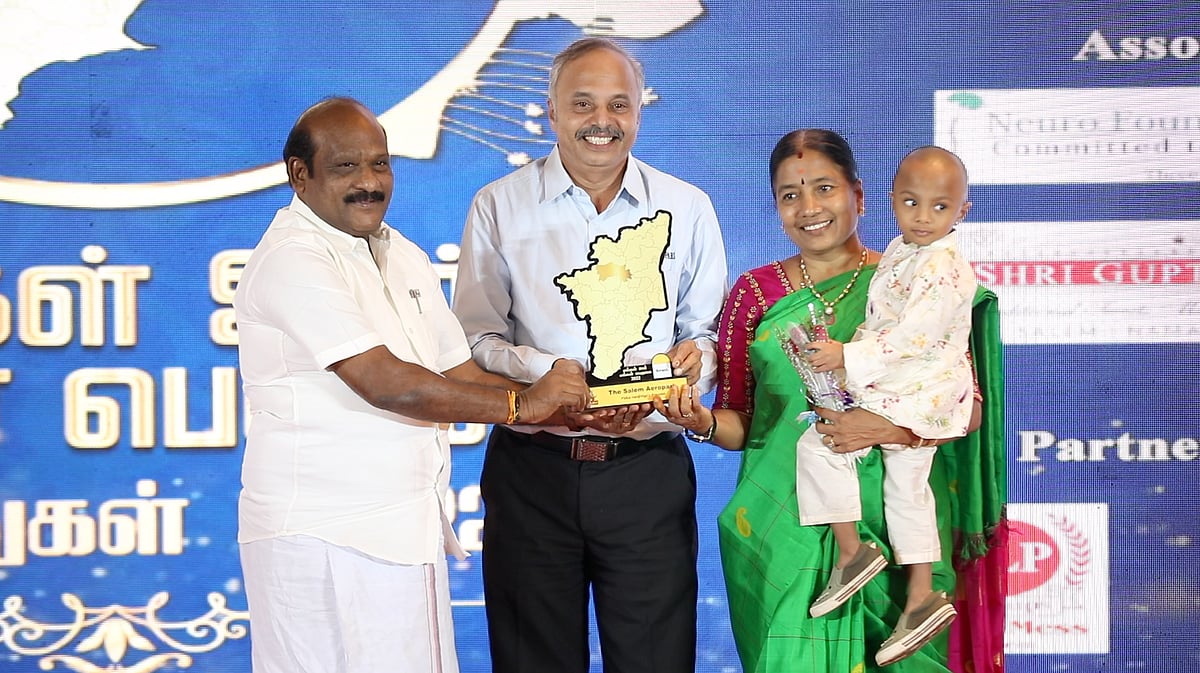 “சேலத்திற்கு பெருமை சேர்த்தவர்களை கொண்டாடிய கலைஞர் செய்திகள்” : “எங்கள் ஊர்; எங்கள் பெருமை” விருது விழா!