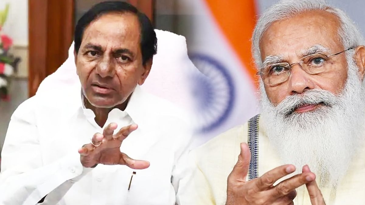 “மோடி ஆடைக்கு மட்டும் செலவு செய்த தொகை எவ்வளவு ?” - பா.ஜ.க-வினருக்கு பதிலடி கொடுத்த தெலுங்கானா முதல்வர் !