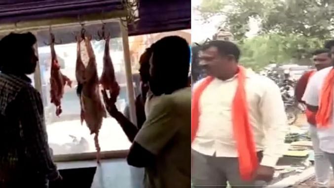 “இந்துக்கள் யாரும் இஸ்லாமியர் கடையில் இறைச்சி வாங்க கூடாது” : வீதி வீதியாக பிரச்சாரம் செய்த பஜ்ரங்தள்!