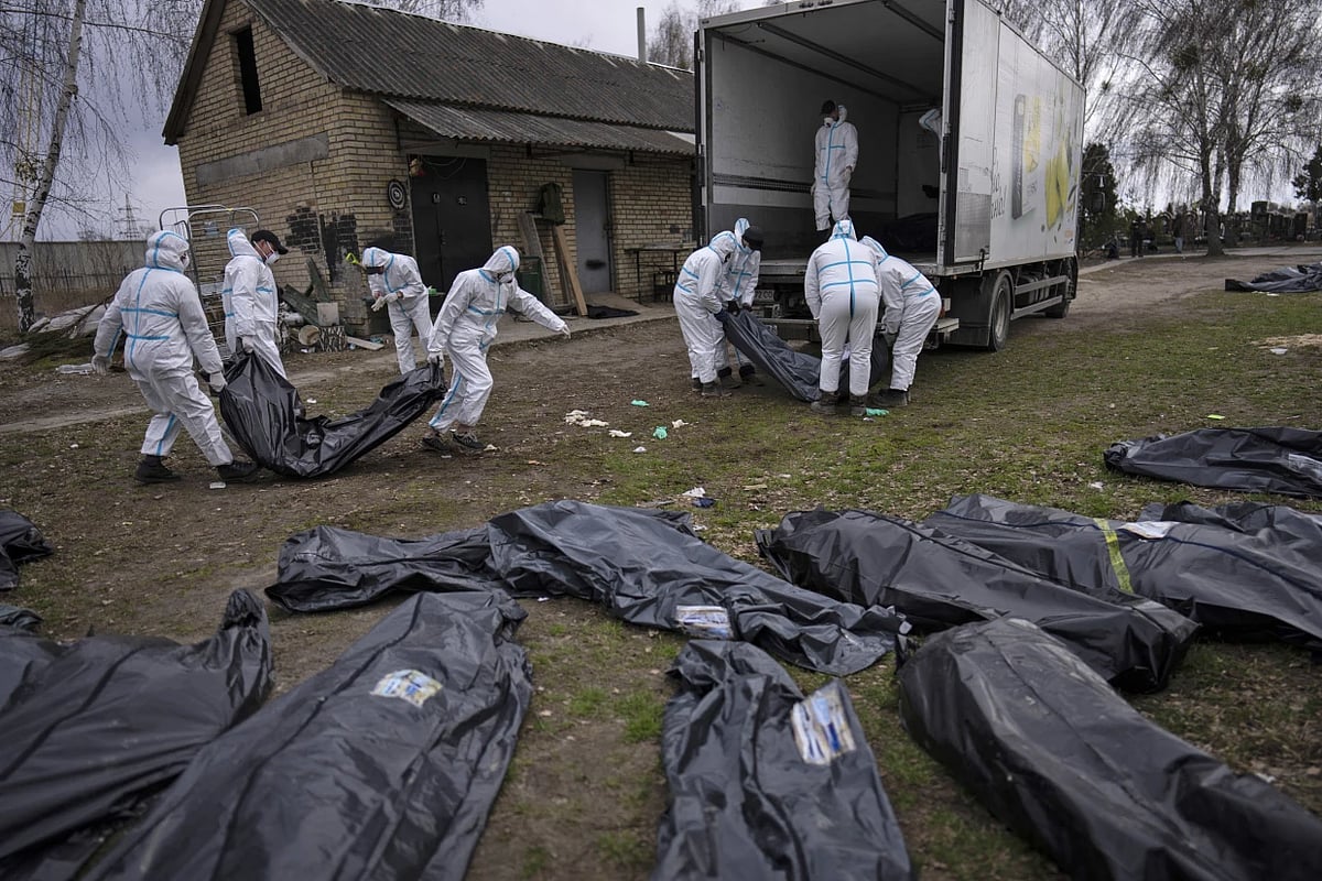 உக்ரைன் பெண்களை கற்பழித்துக் கொன்ற ரஷ்ய வீரர்கள்.. பிரேத பரிசோதனையில் அதிர்ச்சி தகவல்! #5in1_World