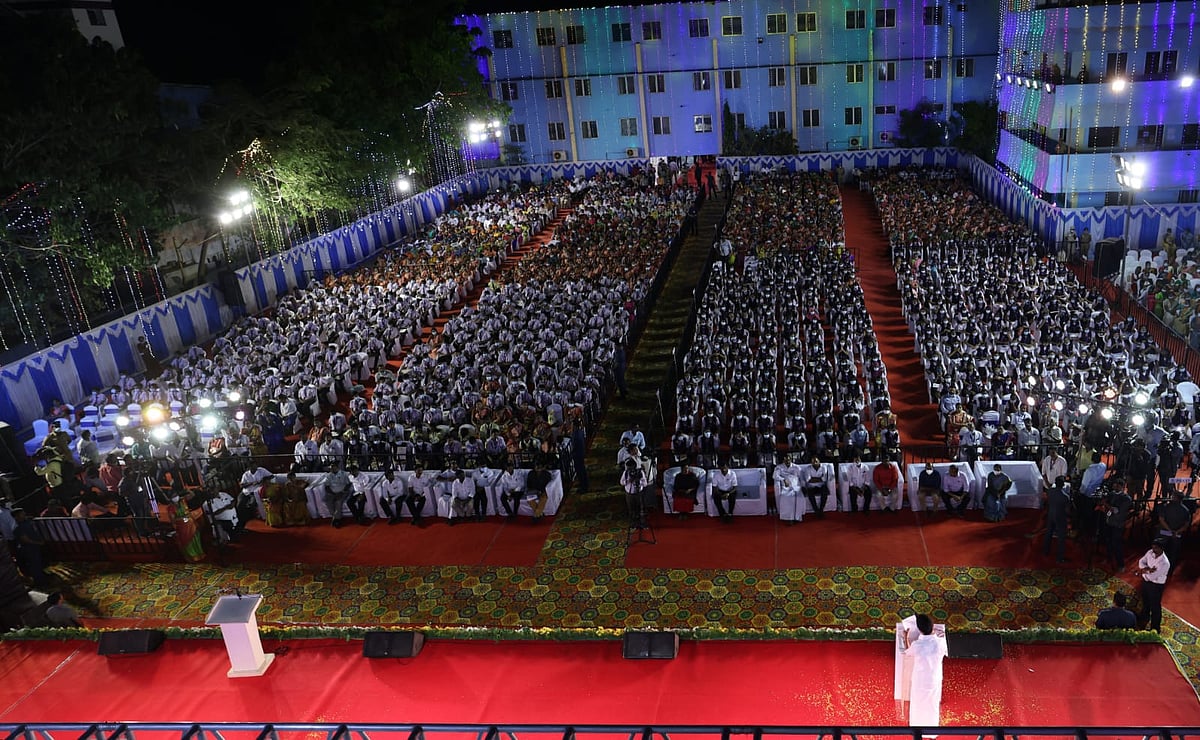 "நேரம், காலம் பார்க்காமல், உணவை, ஓய்வை, தூக்கத்தை மறந்து உழைக்கிறோம்" : முதலமைச்சர் மு.க.ஸ்டாலின் பேச்சு!
