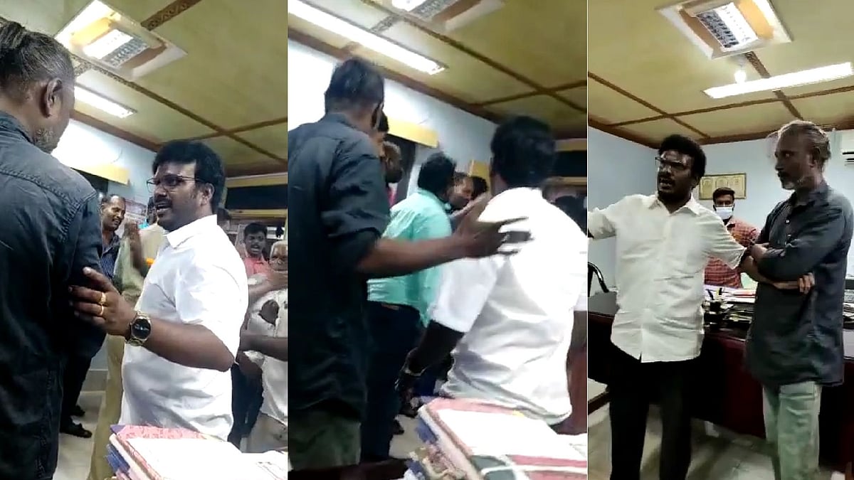 “பேனர் வைத்தவர்களை தட்டிக்கேட்ட சமூக ஆர்வலர் மீது கொடூர தாக்குதல்” : புதுச்சேரி பா.ஜ.க-வினர் அராஜகம் !