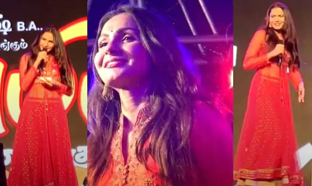 பாட்டு பாட வந்த ஆண்ட்ரியாவை ஆட்டம் போடச் சொன்னதால் கோபம்.. கோவில் திருவிழாவில் ரசிகர்கள் ரகளை!