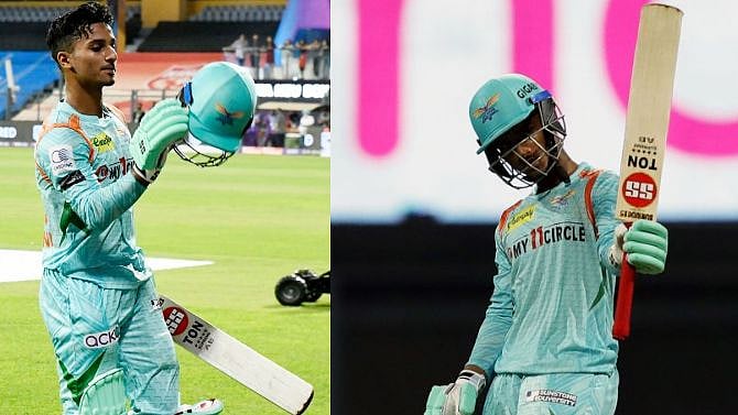 பேபி AB 'பதோனி' - புருவங்களை உயர்த்த செய்யும் புதிய FINISHER - யார் இந்த ஆயுஷ் படோனி?!