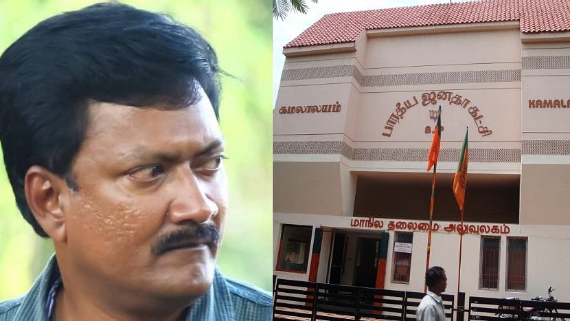 ‘அடுத்த Target தமிழ்நாடுதான்’ கொக்கரித்த பாஜக நிர்வாகி - RIP போட்டு பதிலடி கொடுத்த பிரபல இயக்குநர் மகன் !