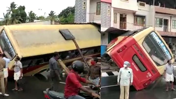 கட்டுப்பாட்டை இழந்து கடைக்குள் புகுந்த கேரள அரசு பேருந்து; 10 பேருக்கு காயம்.. நாகர்கோவில் அருகே பரிதாபம்