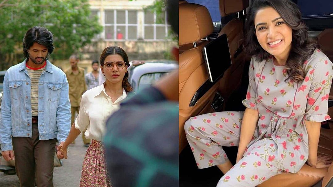 “சண்டைக்காட்சியின் போது ஆற்றுக்குள் பாய்ந்த கார்.. சமந்தா, விஜய் தேவர்கொண்டா காயம்?” : நடந்தது என்ன?