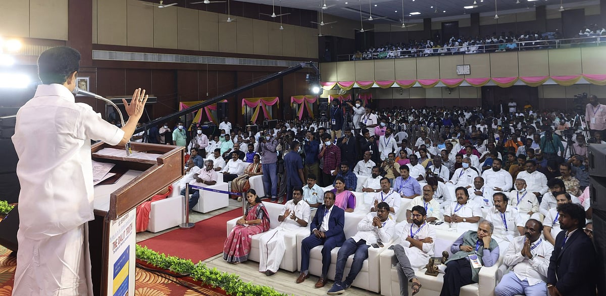 அம்பேத்கர் கண்ட அரசியல் சட்டத்தின் கனவுகளை நிறைவேற்றும் திராவிட மாடல் அரசு: முதல்வர் மு.க.ஸ்டாலின் பேச்சு