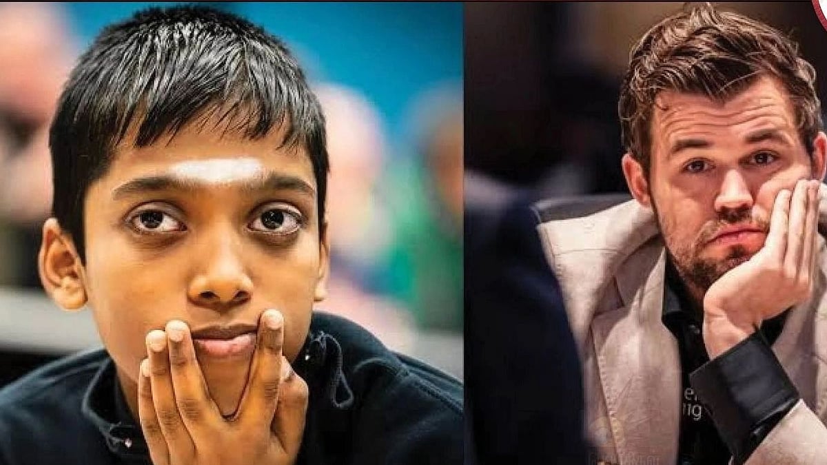 இது முதல் முறையல்ல.. மீண்டும் உலக செஸ் சாம்பியன் கார்ல்சனை வென்ற 16 வயது  சிறுவன் பிரக்யானந்தா!