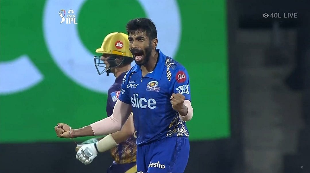 IPL2022 ’தோற்றாலும் மீசையை முறுக்கு’ : பும்ராவின் ஆட்டத்தால் திருப்தியடைந்த மும்பை ரசிகர்கள்.. KKR vs MI