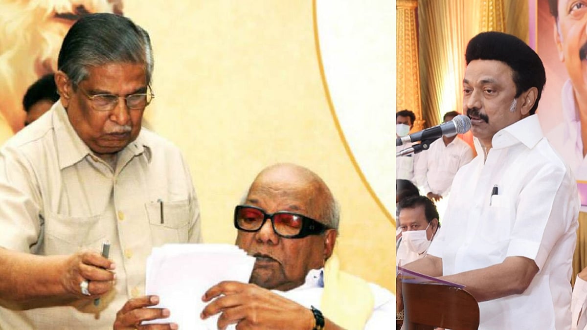 “தி.மு.க-வின் வரலாற்று பெட்டகம் - கலைஞரின் முதன்மைத் தொண்டர்” : சண்முகநாதன் நினைவு தின சிறப்புக் கட்டுரை!