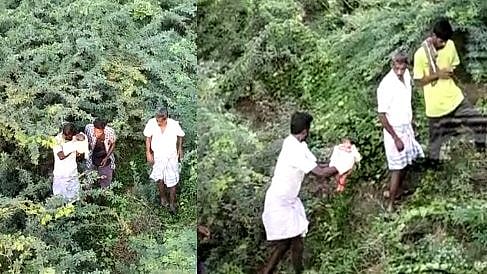 “முட்புதரில் கிடந்த பச்சிளம் குழந்தை.. தனக்கு தானே பிரசவம் பார்த்த பெண்” : நெஞ்சை உருக்கும் சோக சம்பவம்!