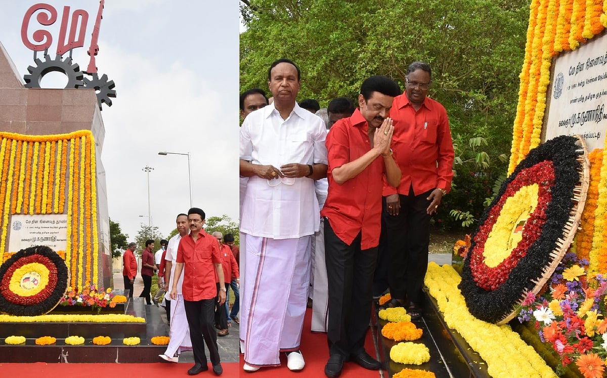 “எனது தலைமையிலான திமுக அரசு தோழர்களின் அரசாகத்தான் இருக்கும்”: மே தின விழாவில் முதல்வர் மு.க.ஸ்டாலின் உரை