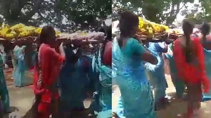 கைவிட்ட கணவன்.. உயிரிழந்த அங்கன்வாடி ஊழியரை அடக்கம் செய்ய கை கொடுத்த சக ஊழியர்கள்: ஆந்திராவில் நெகிழ்ச்சி