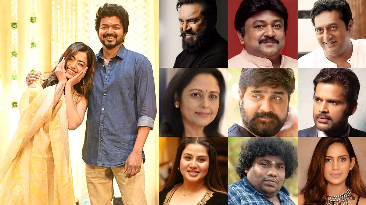 ‘தளபதி 66’ படத்தில் இணைந்த மேலும் 4 பிரபல நடிகர்கள் - அதிகாரபூர்வ பட்டியல் இதோ ! #Vijay66CastList