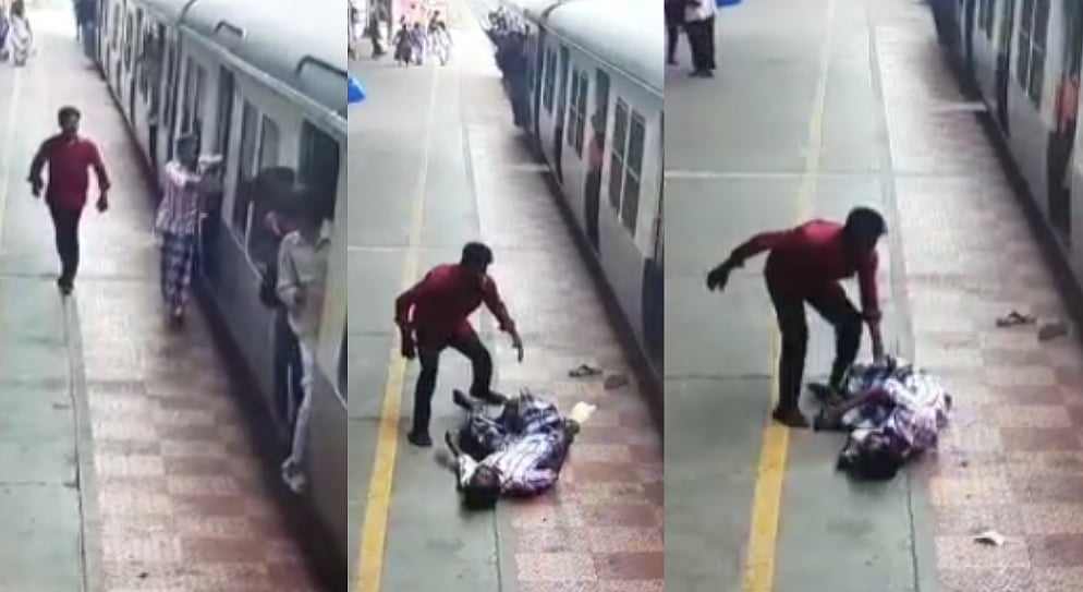 ஓடும் ரயிலிலிருந்து தள்ளப்பட்ட பயணி: சென்னை மவுன்ட் ரயில் நிலையத்தில் நடந்தது என்ன? பொதுமக்கள் அதிர்ச்சி!