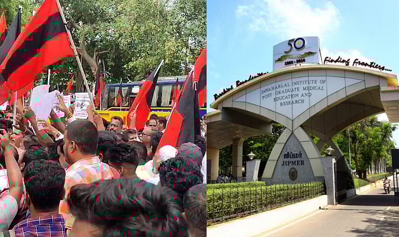 இந்தி கட்டாய விவகாரம்: திமுகவின் மாபெரும் போராட்டத்தால் அடிபணிந்த புதுச்சேரி ஜிப்மர்..!