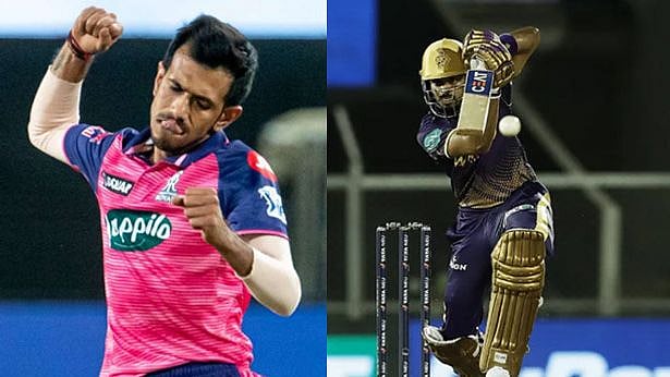 யுஸ்வேந்திர சஹாலின் சுழலில் சிக்குமா அல்லது அதிரடி ஆட்டத்தை வெளிப்படுத்துமா கொல்கத்தா? இன்று KKR vs RR!