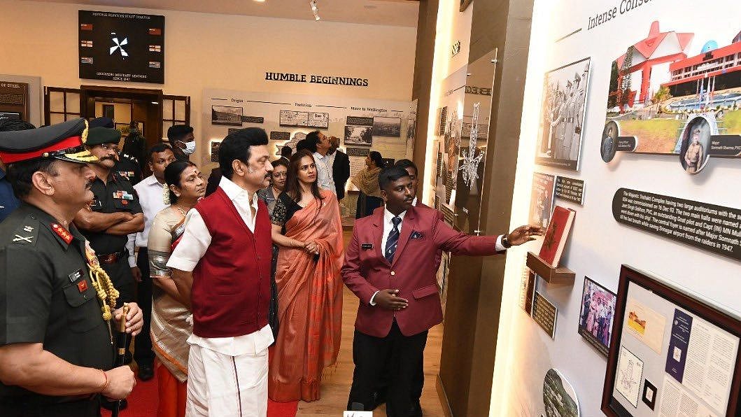 வெலிங்டன் ராணுவ பயிற்சி கல்லூரி : முதலில் கலைஞர்.. 50 ஆண்டுகளுக்கு பிறகு முதல்வர் மு.க.ஸ்டாலின் !