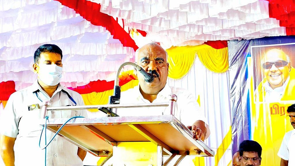 “அனைவரும் சமமாக இருக்க வேண்டும்.. அங்கே புத்தர்; இங்கு பெரியார்” : அமைச்சர் செஞ்சி மஸ்தான் பேச்சு!