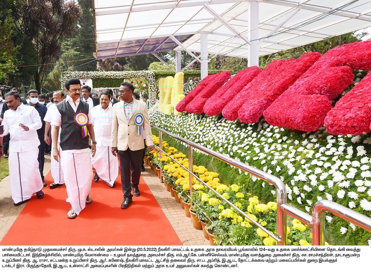 ஊட்டி மலர் கண்காட்சி: பூத்துக்குலுங்கும் 1 லட்சம் மலர்கள்.. என்னென்ன பூக்கள் இடம் பெற்றுள்ளது தெரியுமா?
