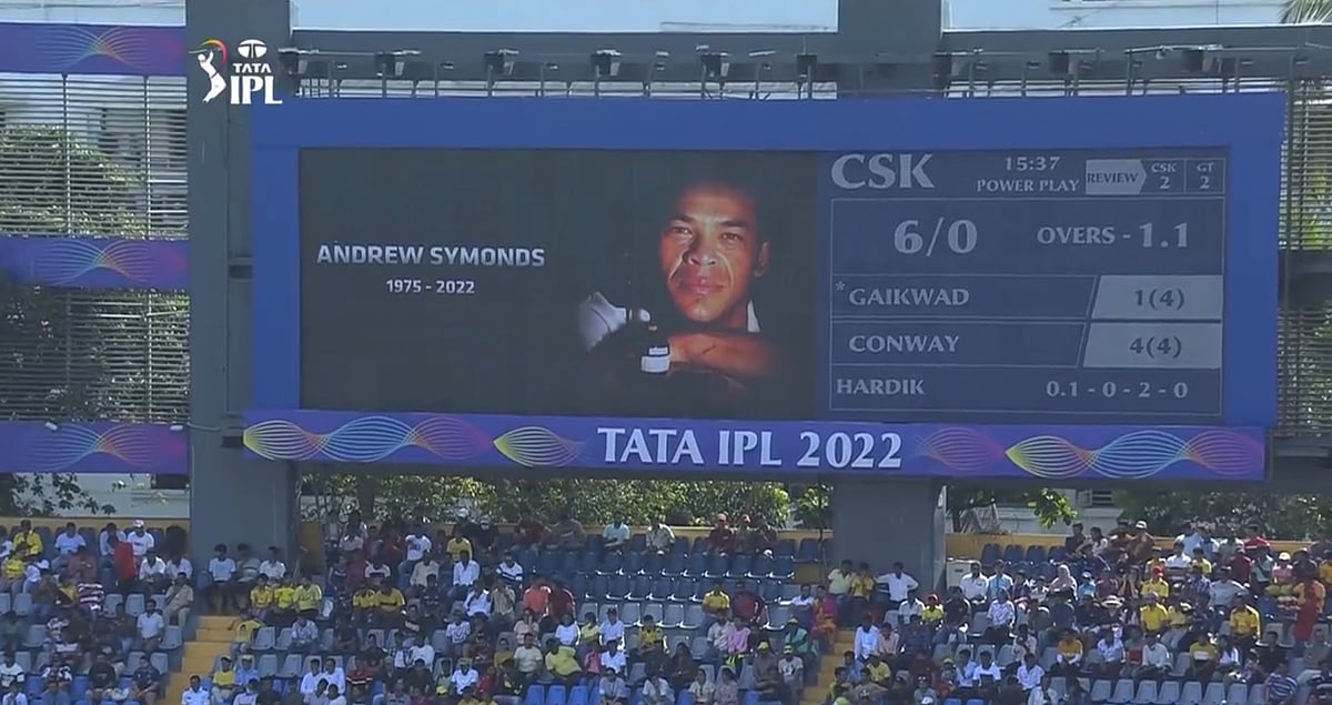 ஆண்ட்ரூ சைமண்ட்ஸ் நினைவாக CSK - குஜராத் அணி வீரர்கள் செய்த செயல்.. ட்விட்டரில் உருகிய IPL நிர்வாகம்!