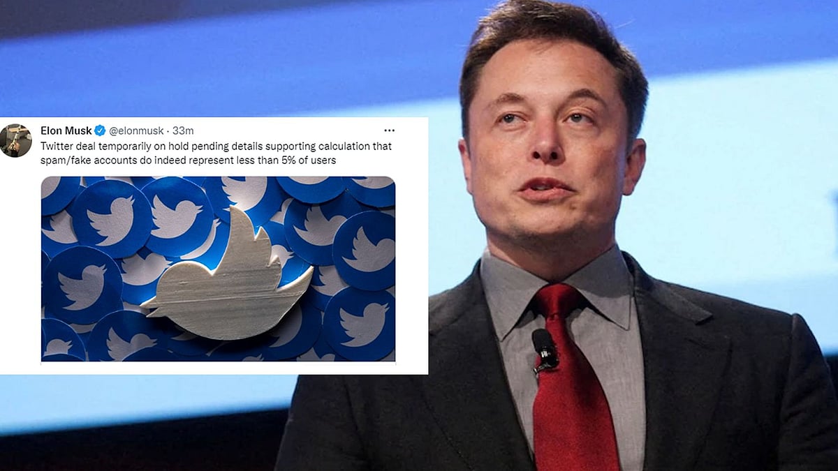 ட்விட்டர் வாங்கும் முடிவை தள்ளிவைத்த எலான் மஸ்க்.. குழப்பத்தில் பயனர்கள்: காரணம் என்ன?