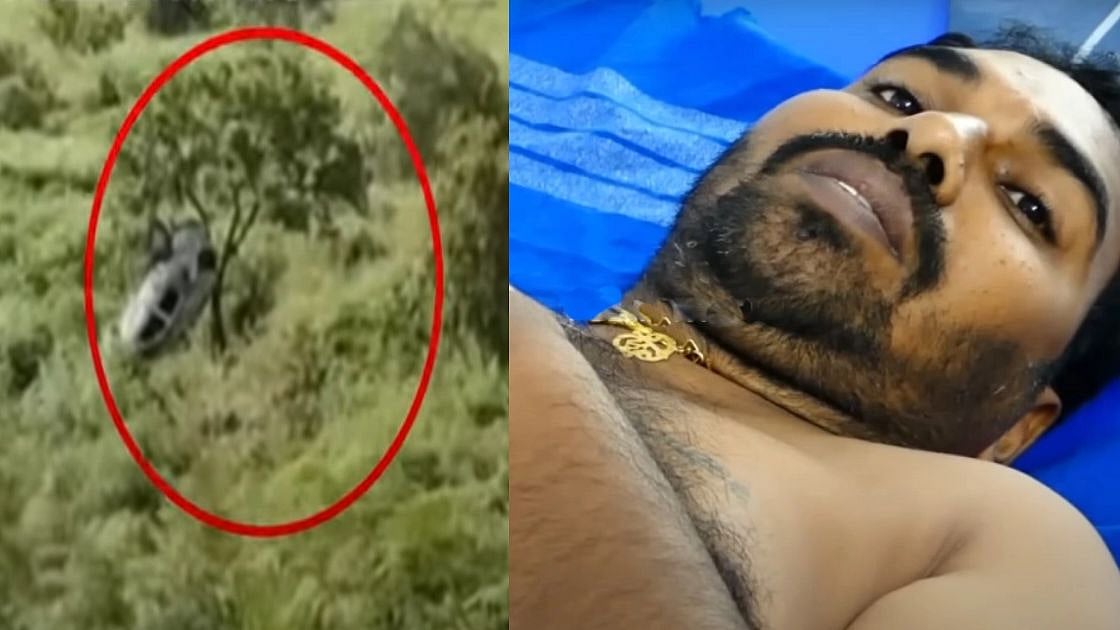 100 அடி பள்ளத்தில் பாய்ந்த கார்.. ஓட்டுநர் கூறிய காரணத்தை கேட்டு அதிர்ந்த போலிஸார்!