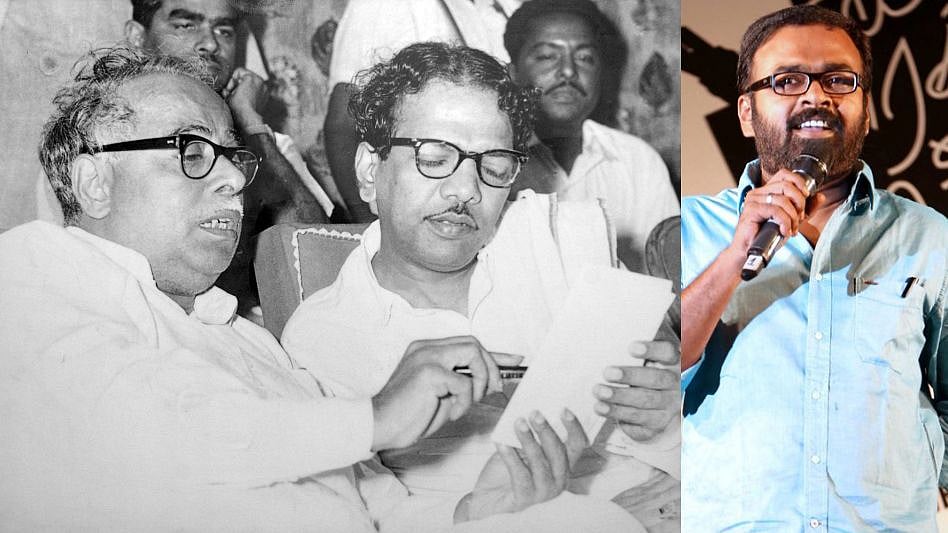 “அண்ணா - கலைஞர் ஆகிய தலைவர்களின் தரம் மிக்க   அரசியல்.. இதோ ஓர் எடுத்துக்காட்டு” : கரு.பழனியப்பன் பளீச்!