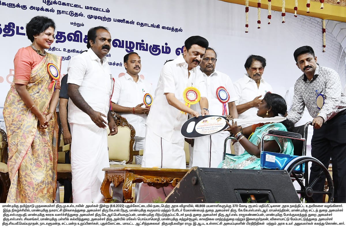 "விளிம்பு நிலை மக்களின்  தேவையை பூர்த்தி செய்வதுதான் திராவிட மாடல்".. முதலமைச்சர் மு.க.ஸ்டாலின் பேச்சு!