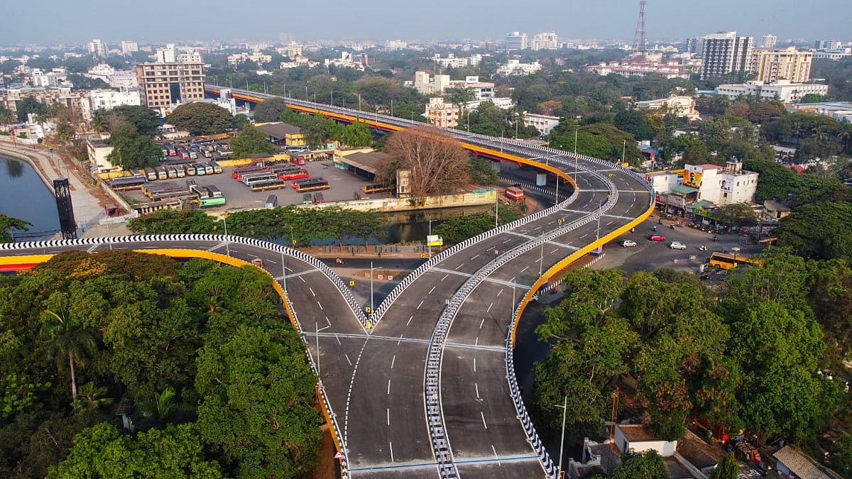 கோவையில் திறக்கப்பட்டிருக்கும் புதிய மேம்பாலம்.. போக்குவரத்து நெரிசல் பிரச்சனைக்கு முதல் கட்ட தீர்வு!