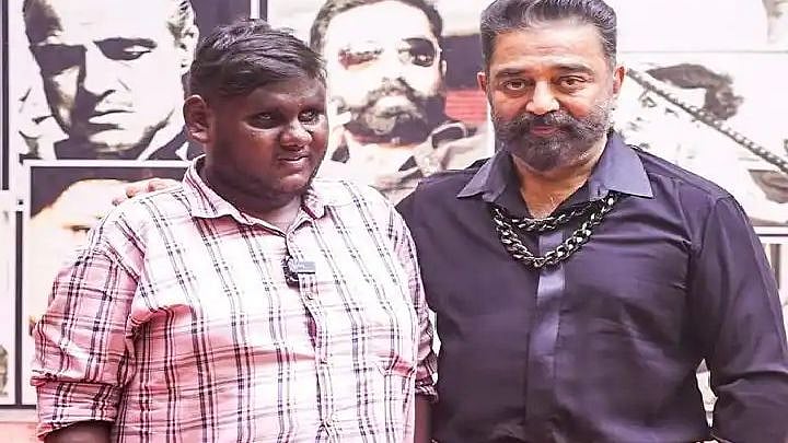 மாற்றுத்திறனாளி பாடகர் திருமூர்த்தியின் ஆசையை நிறைவேற்றிய நடிகர் கமல்.. என்ன தெரியுமா அது?