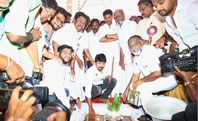 “எதிரிகள் இதைப்பார்த்து வயிறு எரிவார்கள்.. அதுக்காகத்தான் இது” : அனல் பறந்த உதயநிதி பேச்சு!