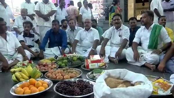 மத நல்லிணக்கத்திற்கு எடுத்துக்காட்டு.. சிவன் கோயிலுக்கு சீர் கொடுத்த இஸ்லாமியர்கள் - நெகிழ்ச்சி சம்பவம்!