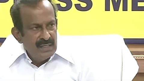 ”அண்ணாமலை கூறும் தகவல்கள் அனைத்தும் பொய்”.. அமைச்சர் முத்துசாமி  பதிலடி!