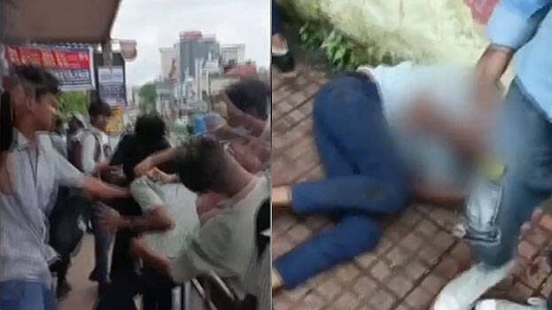 கேங் வார் சண்டை.. சாலையிலேயே மோதிக்கொண்ட பள்ளி மாணவர்கள்.. 20 பேர் கொண்ட கும்பலால் நடந்த பரபரப்பு!