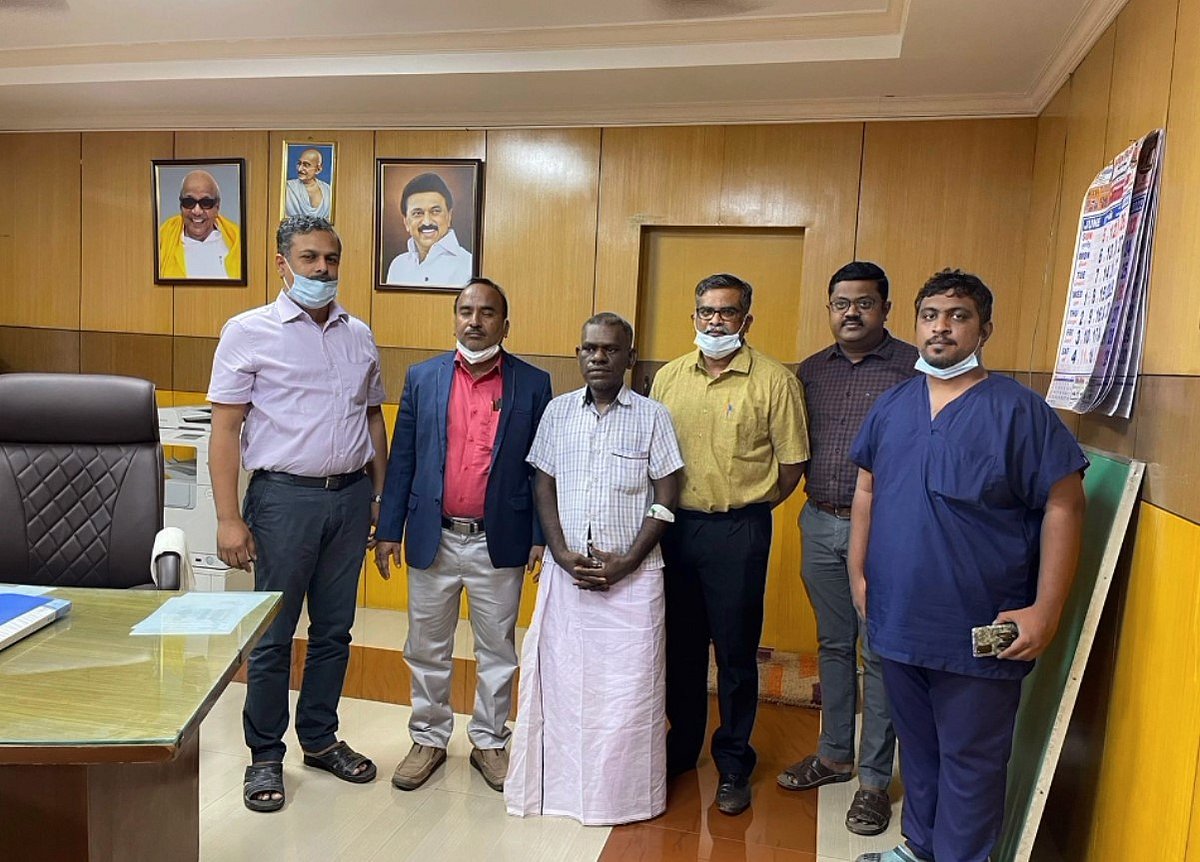 காயமின்றி அறுவை சிகிச்சை.. மூக்கின் வழியாக மூளையில் இருந்த கட்டியை அகற்றி அரசு மருத்துவர்கள் சாதானை !