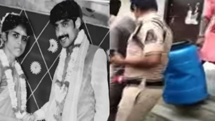 மனைவியை துண்டு துண்டாக வெட்டி உடலை பிளாஸ்டிக் கேனில்  அடைத்து வைத்த சைக்கோ கணவன்.. தெலங்கானாவில் கொடூரம்!