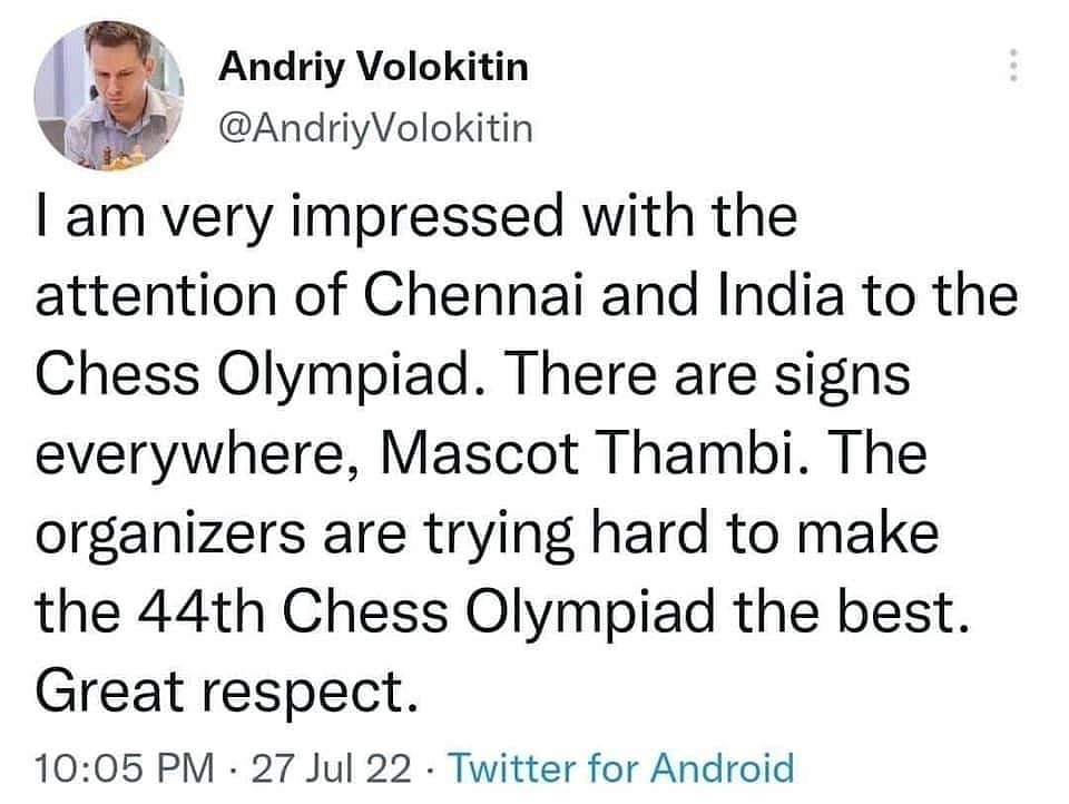"சதுரங்கம்.. இந்தியாவில் எல்லா இடங்களிலும் இருக்கு" -ஆஹா ஓஹோ..என்று புகழ்ந்து தள்ளிய அயல்நாட்டு வீரர்கள்!