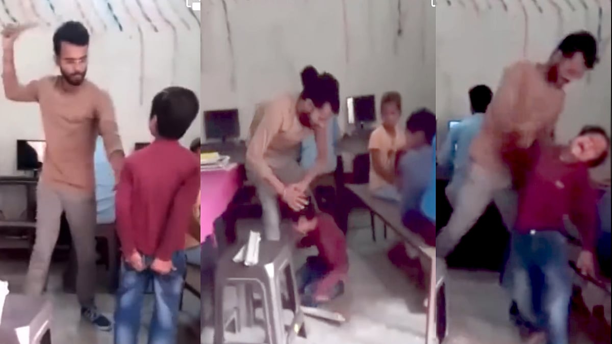 “கட்டையால் அடித்து, காலால் எட்டி உதைத்து கொடூர தாக்குதல்” : 5 வயது சிறுவனுக்கு ஆசிரியரால் நேர்ந்த அவலம்! 